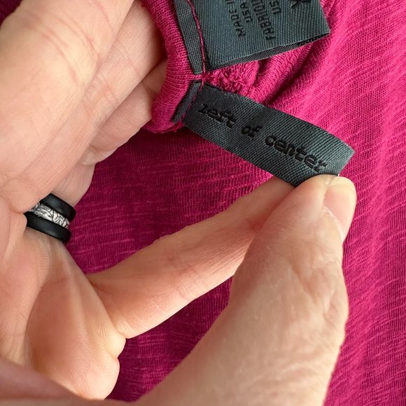 ANTHROPOLOGIE LEFT OF CENTER Fuschia Tulipan HighLow Sleeveless Ladies Dress, XS - Picture 6 of 10